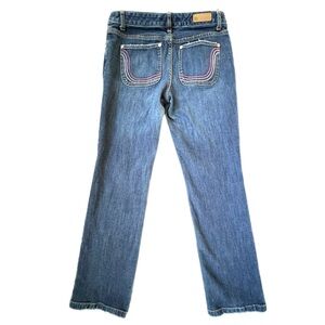 Tommy Hilfiger VTG Women's Low Rise Blue Classic Straight Leg Denim Size 8